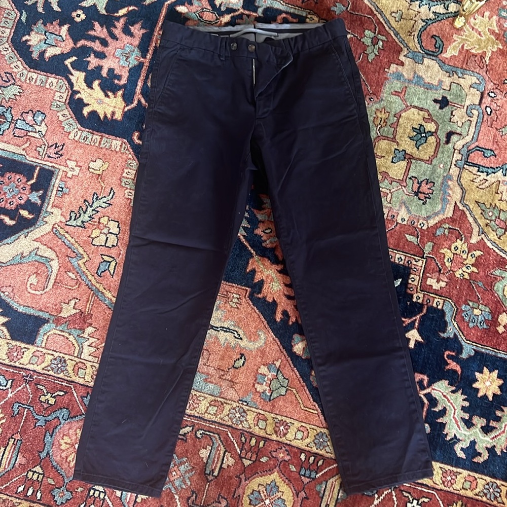 Men’s navy suit supply trousers size 30/31 waist/leg